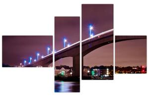 Nočná most - obraz (Obraz 110x70cm)