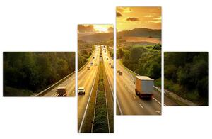 Diaľnica - obraz (Obraz 110x70cm)