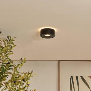 Arcchio Rotari LED stropné svietidlo, hore & dole, čierne