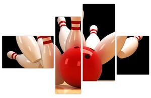 Bowling - obraz (Obraz 110x70cm)