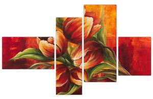 Obraz tulipánov na stenu (Obraz 110x70cm)