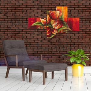 Obraz tulipánov na stenu (Obraz 110x70cm)