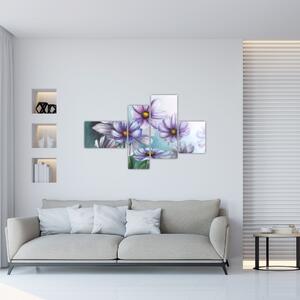 Obraz kvetín na stenu (Obraz 110x70cm)