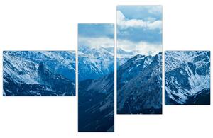 Panoráma hôr v zime - obraz (Obraz 110x70cm)