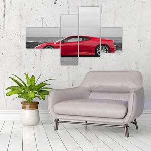 Červené Ferrari - obraz (Obraz 110x70cm)