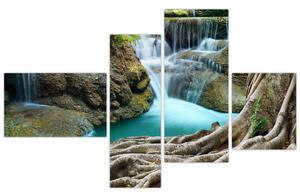 Obraz - vodopády (Obraz 110x70cm)