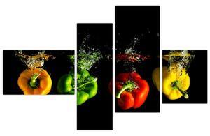 Papriky - obraz (Obraz 110x70cm)