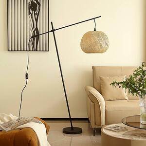 Lindby Dabila stojacia lampa bambus výška 160 cm