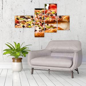 Pizza, obraz (Obraz 110x70cm)