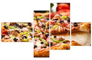 Pizza, obraz (Obraz 110x70cm)