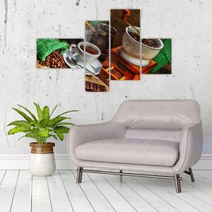 Obraz kávového zátišie (Obraz 110x70cm)