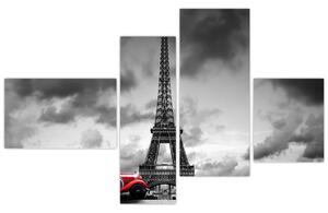 Obraz Eiffelovej veže (Obraz 110x70cm)