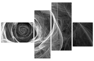 Abstraktné ruže, obrazy (Obraz 110x70cm)