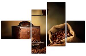 Obraz kávového mlynčeka (Obraz 110x70cm)