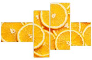 Plátky pomarančov - obraz (Obraz 110x70cm)