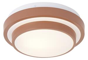 Moderné stropné svietidlo Sienna s bielym 25 cm IP44 - Walden