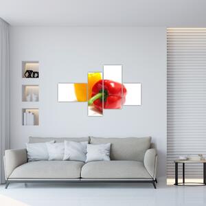 Papriky - obraz (Obraz 110x70cm)