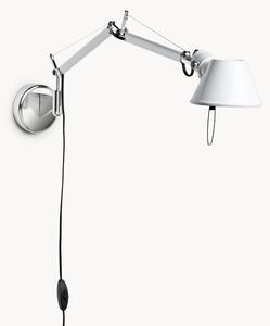 Veľké nastaviteľné nástenné svietidlo so zástrčkou Tolomeo Micro