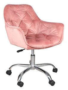 Kancelárske kreslo Q-190 VELVET, staroružové