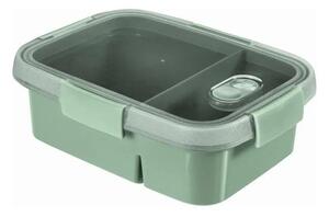 Zelený obedový box Curver To Go Dual, 900 ml
