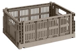 Úložný box Colour Crate, Medium, Warm Grey – HAY