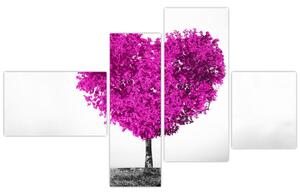 Obraz farebného stromu (Obraz 110x70cm)