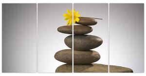 Relaxačné obraz - kamene (Obraz 160x80cm)