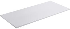 CERANO - Doska pod umývadlo Navira Slim - biela matná - 100x46x1, 8 cm
