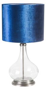Stolná lampa Kim 32x32x61 cm námornícka modrá
