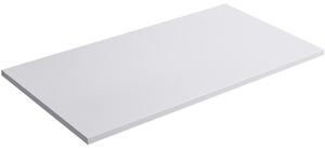 CERANO - Doska pod umývadlo Navira Slim - biela matná - 80x46x1, 8 cm