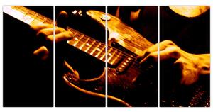 Obraz elektrické gitary (Obraz 160x80cm)