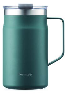 Termohrnček s uchom LOCK Metro 600ml zelený