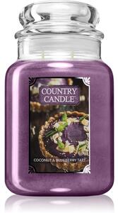 Country Candle Coconut & Blueberry Tart vonná sviečka 680 g