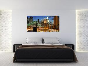 Obraz - most v meste (Obraz 160x80cm)