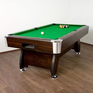 GamesPlanet® biliardový stôl PREMIUM, zelený,7 ft