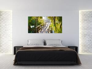 Moderné obraz - most cez vodu (Obraz 160x80cm)