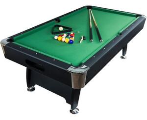 GamesPlanet® biliardový stôl PREMIUM, zelený / tmavý,7 ft