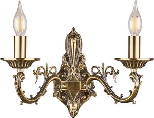 Brilagi - Nástenná lampa CLASSIC 2xE14/10W/230V mosadz