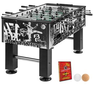 TUNIRO PRO Stolný futbal 110 kg, čierno - biely