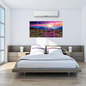 Moderné obraz horskej prírody (Obraz 160x80cm)