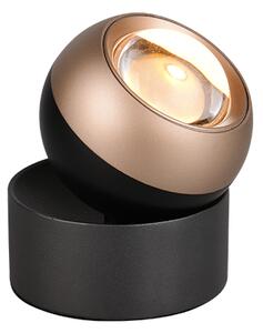 TRIO SELECT 544410132 ORBIT stolná lampička V140mm SMD LED 5W/500lm 2300+3000+4000K čierna matná