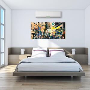 Moderný abstraktný obraz (Obraz 160x80cm)