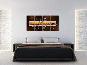 Abstraktný obraz do izby (Obraz 160x80cm)