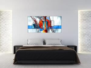 Obrazy na stenu - abstrakcie (Obraz 160x80cm)