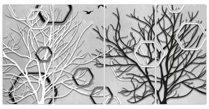 Obraz stromov (Obraz 160x80cm)