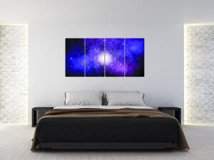 Obraz - vesmírna mandala (Obraz 160x80cm)