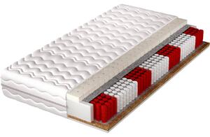 MEBLINE Matrac 120x200 TUTI multipocket latex kokos