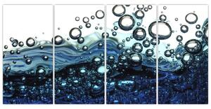 Obraz vodných bublín (Obraz 160x80cm)