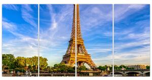 Obraz: Eiffelova veža, Paríž (Obraz 160x80cm)