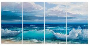 Obraz piesočné pláže (Obraz 160x80cm)